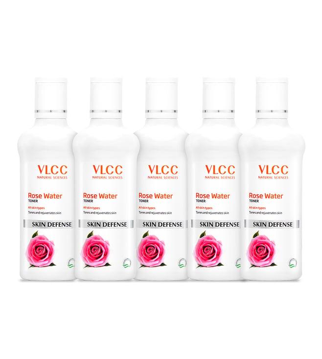 vlcc rose water toner - pack of 5