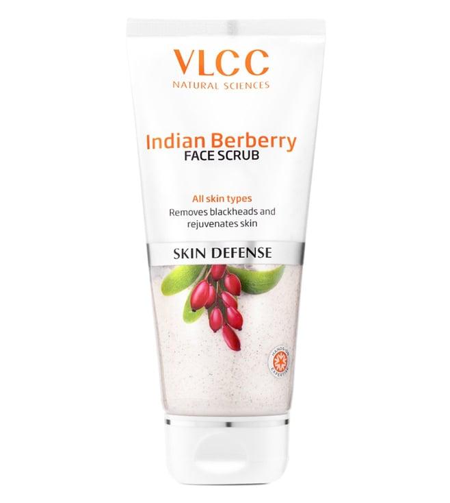 vlcc skin defense indian berberry face scrub - 80 gm