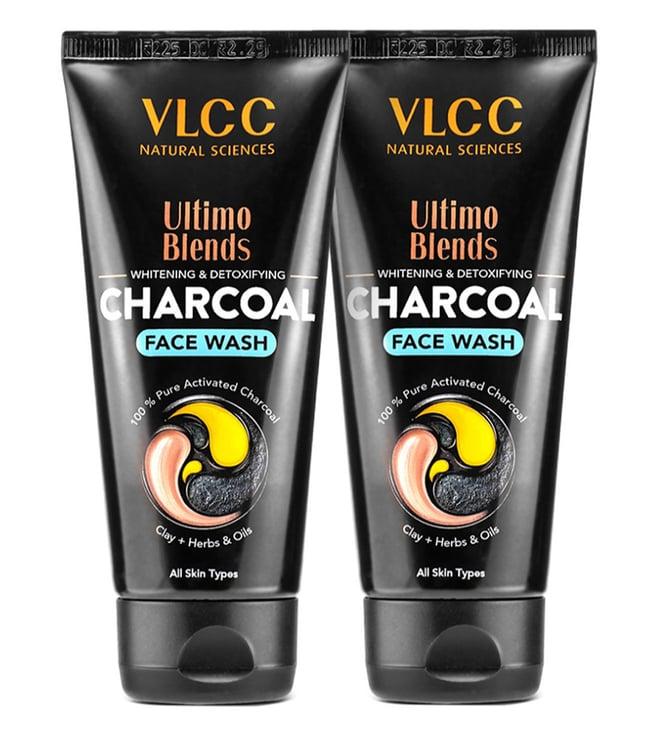 vlcc ultimo blends charcoal face wash - pack of 2