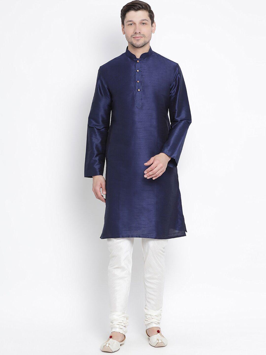 vm mandarin collar straight kurta with churidar