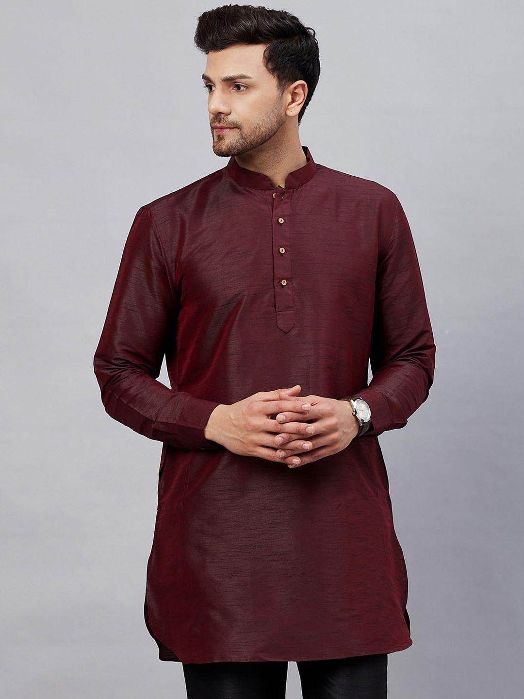 vm mandarin collar straight kurta