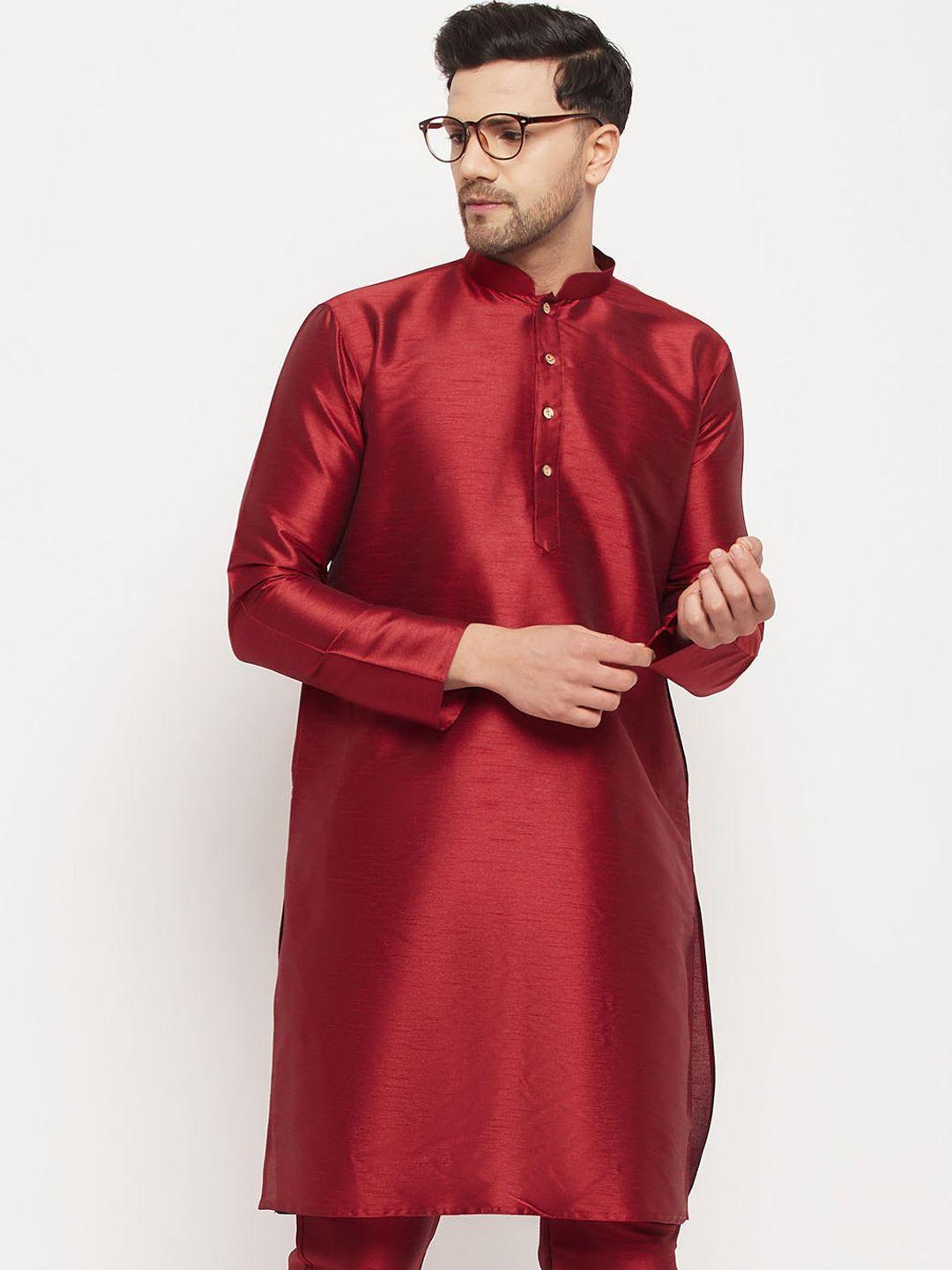 vm mandarin collar straight kurta