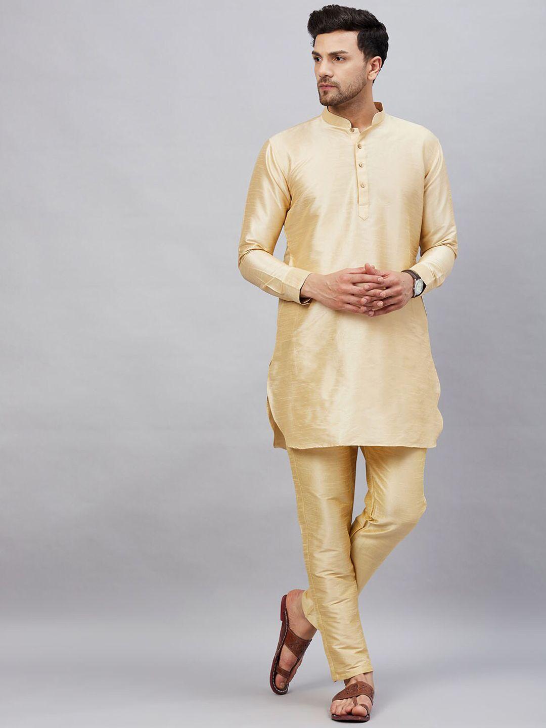 vm regular straight kurta with trousers