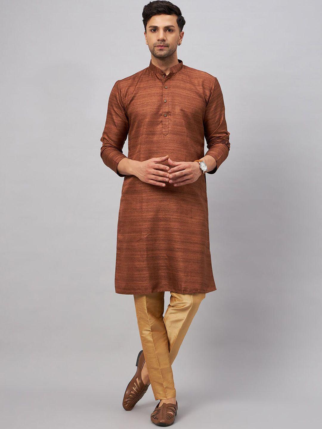 vm striped kurta with pyjamas