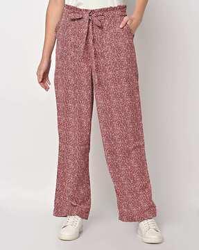 vmi deila all-over print high-rise pants