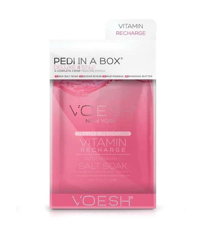 voesh waterless pedicure in a box 4 step vitamin recharge - 20 gm