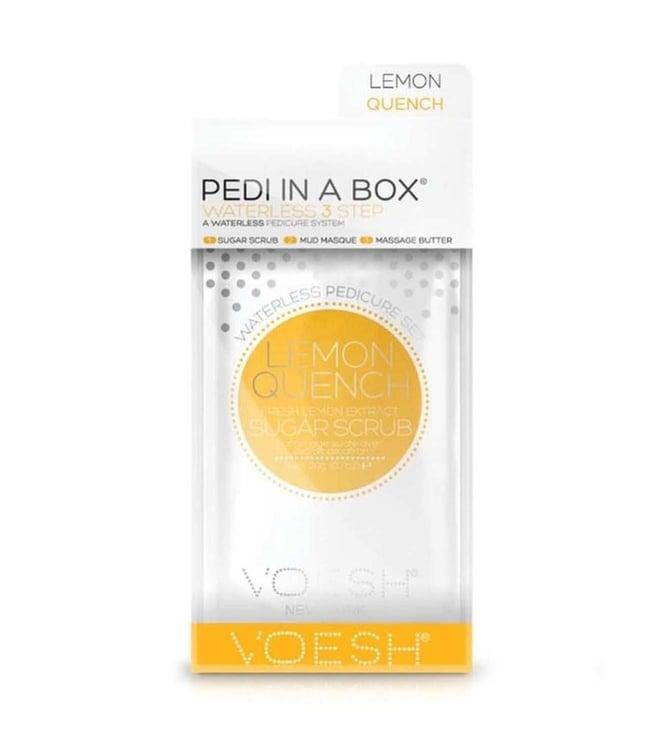 voesh waterless pedicure in a box waterless 3 step lemon - 20 gm