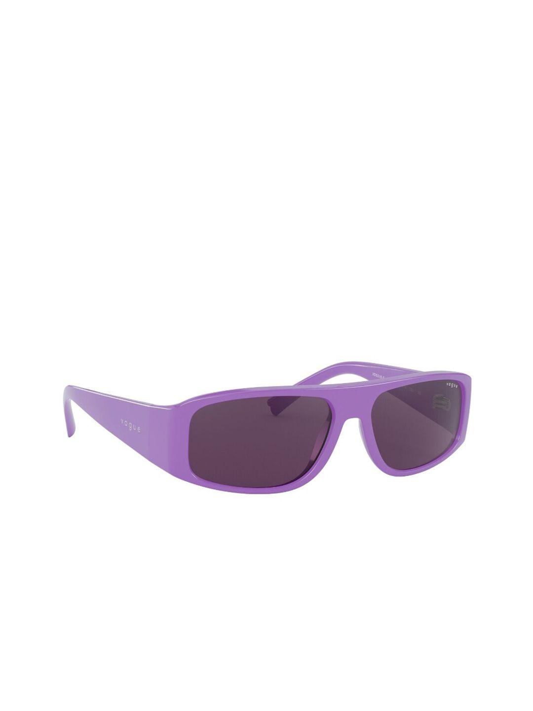 vogue women rectangle sunglasses with uv protected lens