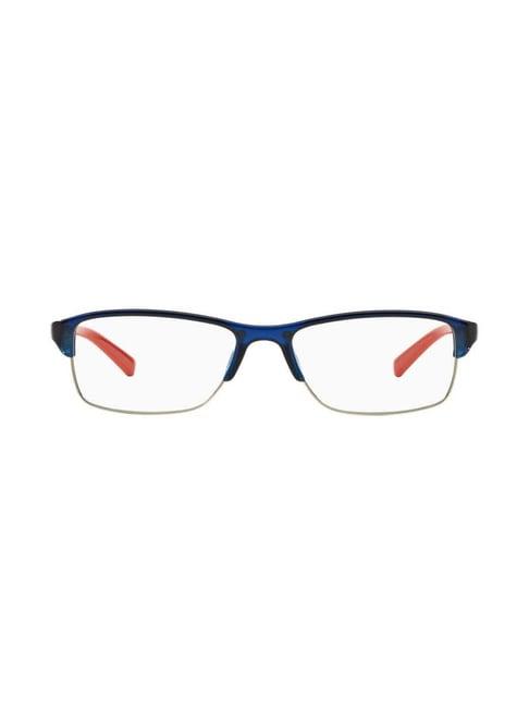vogue eyewear 0vo5012i blue half rim rectangular frame