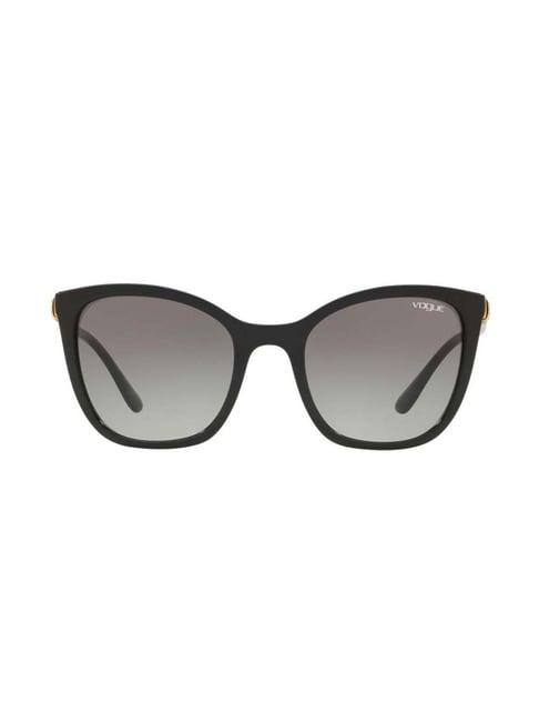 vogue eyewear 0vo5243sb grey timeless butterfly sunglasses - 53 mm