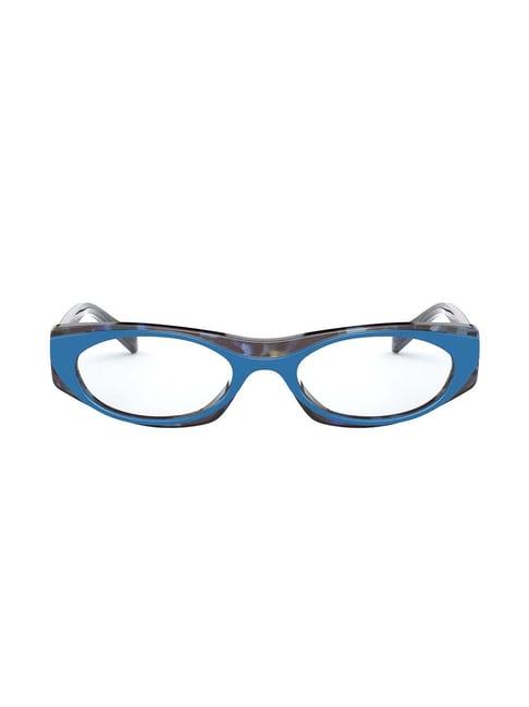vogue eyewear 0vo5316281752 blue full rim oval frame