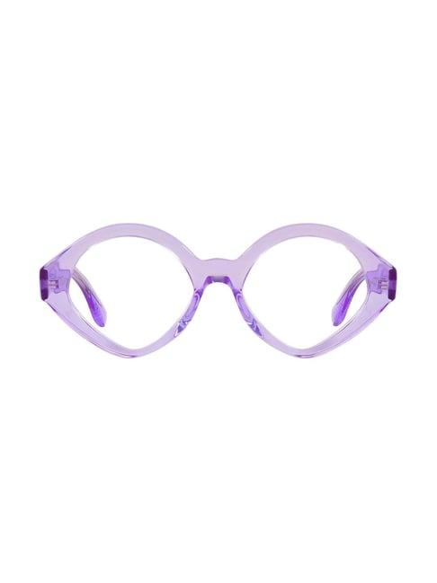 vogue eyewear 0vo5397 lilac full rim oval frame