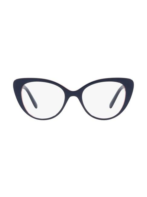 vogue eyewear blue butterfly eye frames for women