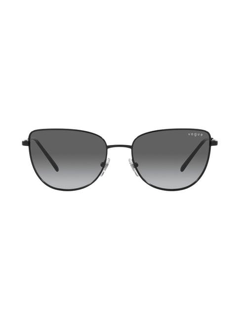vogue eyewear grey butterfly uv protection sunglasses for women