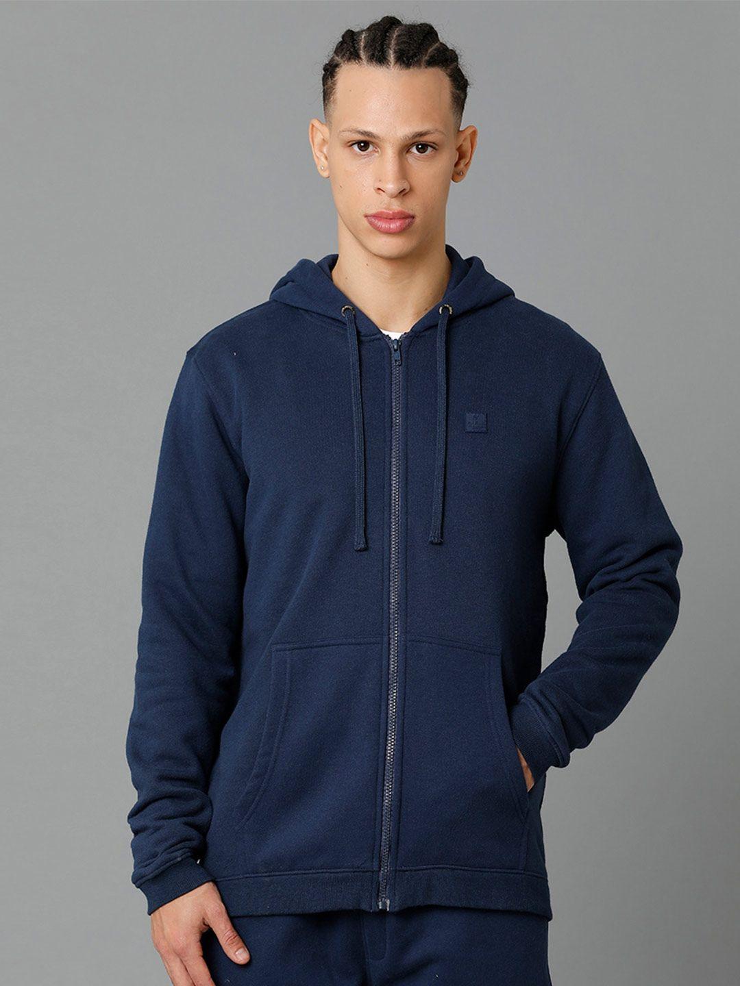 voi jeans hooded fleece sweatshirt