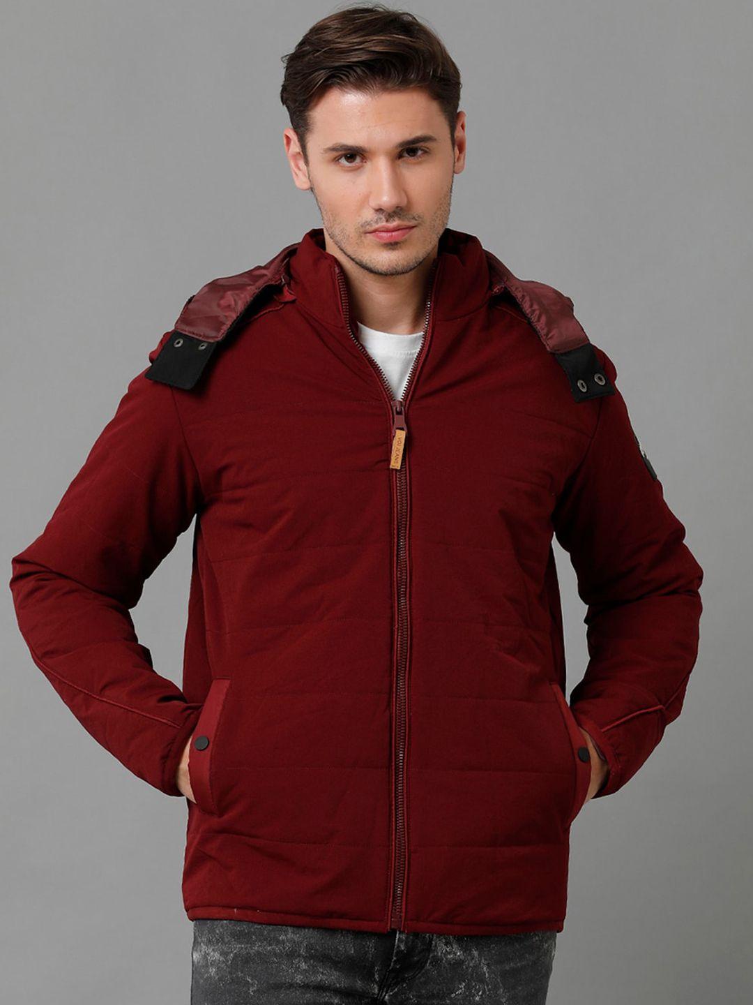 voi jeans men hooded cotton puffer jacket