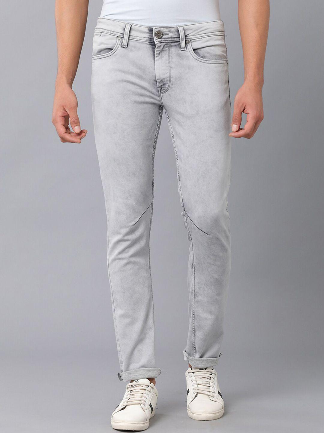 voi jeans men mid-rise cotton jeans