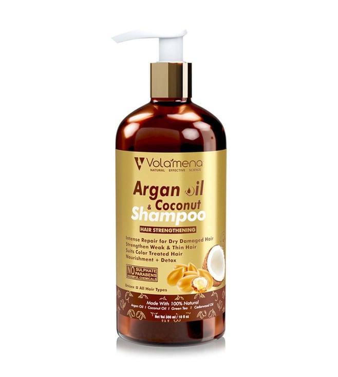 volamena argan oil hair strengthening shampoo - 300 ml