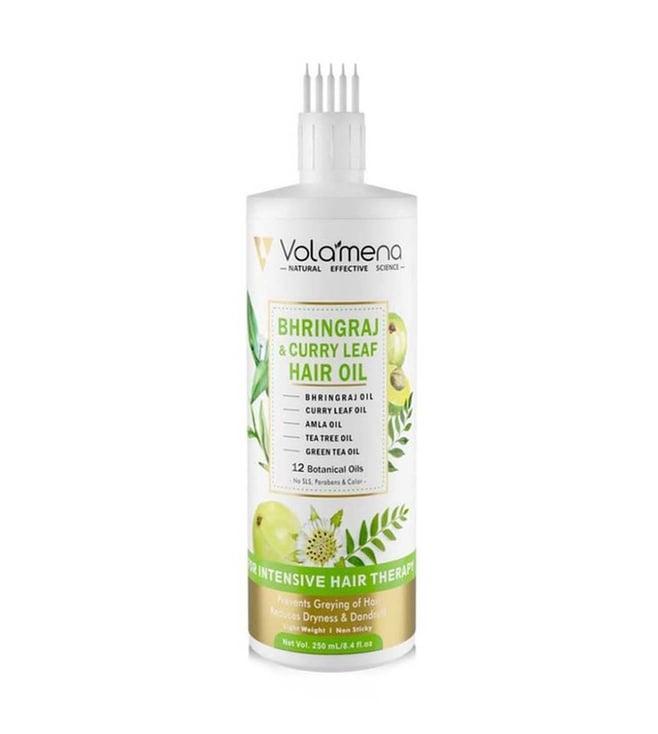 volamena bhringraj & curry leaf hair oil - 250 ml