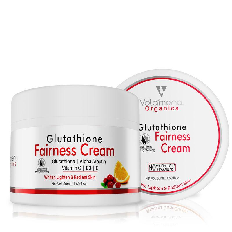 volamena glutathione skin lightening fairness cream