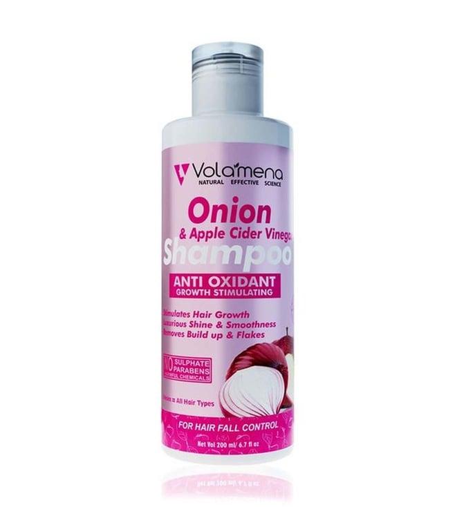 volamena onion apple cider vinegar shampoo - 200 ml