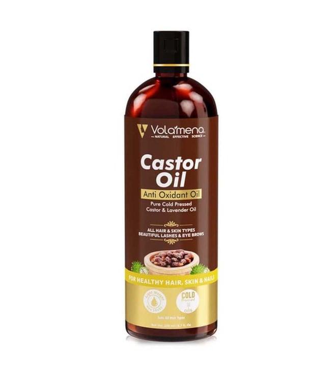 volamena pure cold pressed castor oil - 200 ml