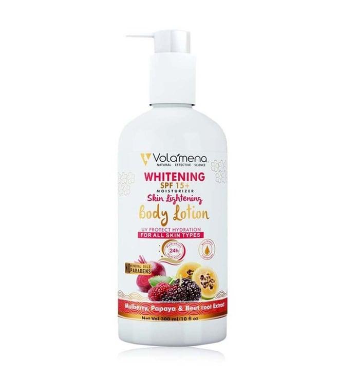volamena skin lighteing with spf 15 moisturizing body lotion - 300 ml
