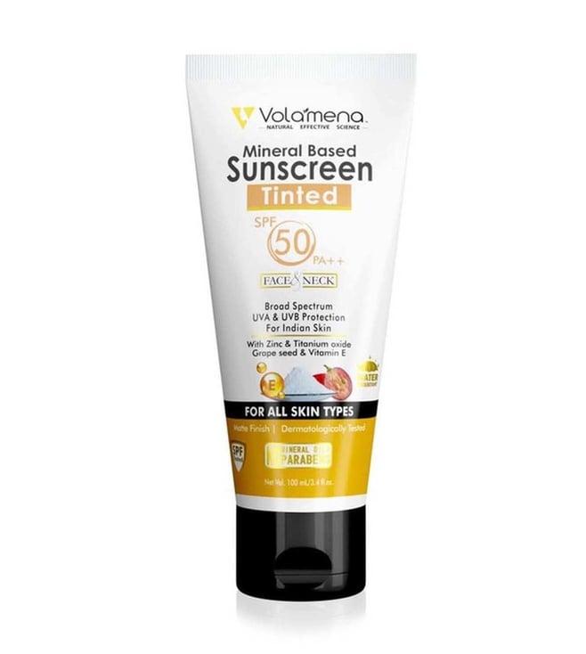 volamena tinted mineral based sunscreen with spf 50 ++ - 100 ml