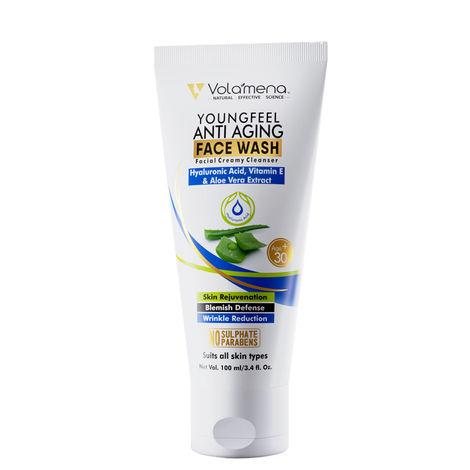 volamena anti aging facial creamy cleanser (100 ml)