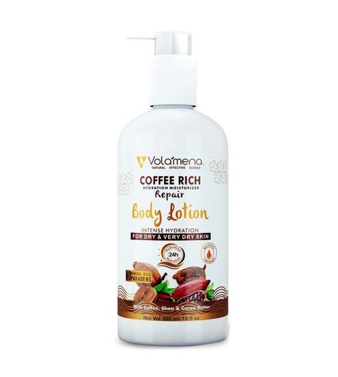 volamena coffee rich hydration moisturizer body lotion - 300 ml