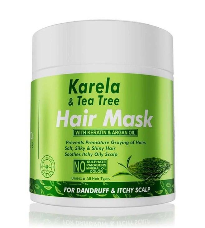 volamena karela & tea tree hair mask - 120 ml