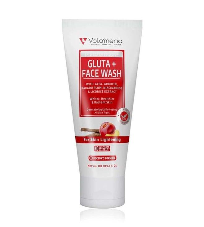 volamena l -glutathione gluta + face wash - 100 ml