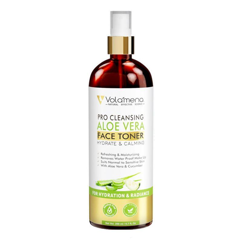 volamena pro clearing aloe vera face toner