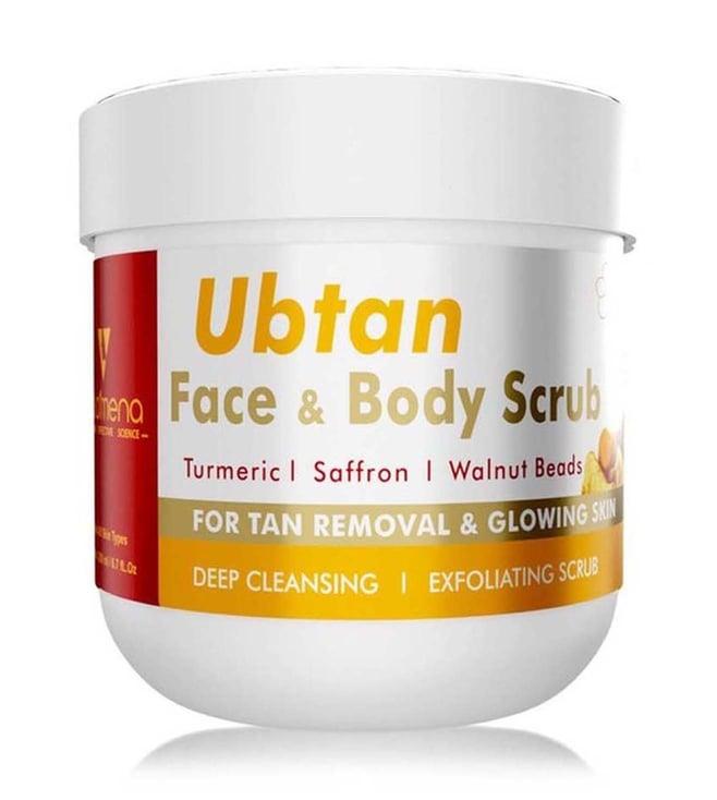 volamena ubtan body & face scrub - 200 ml