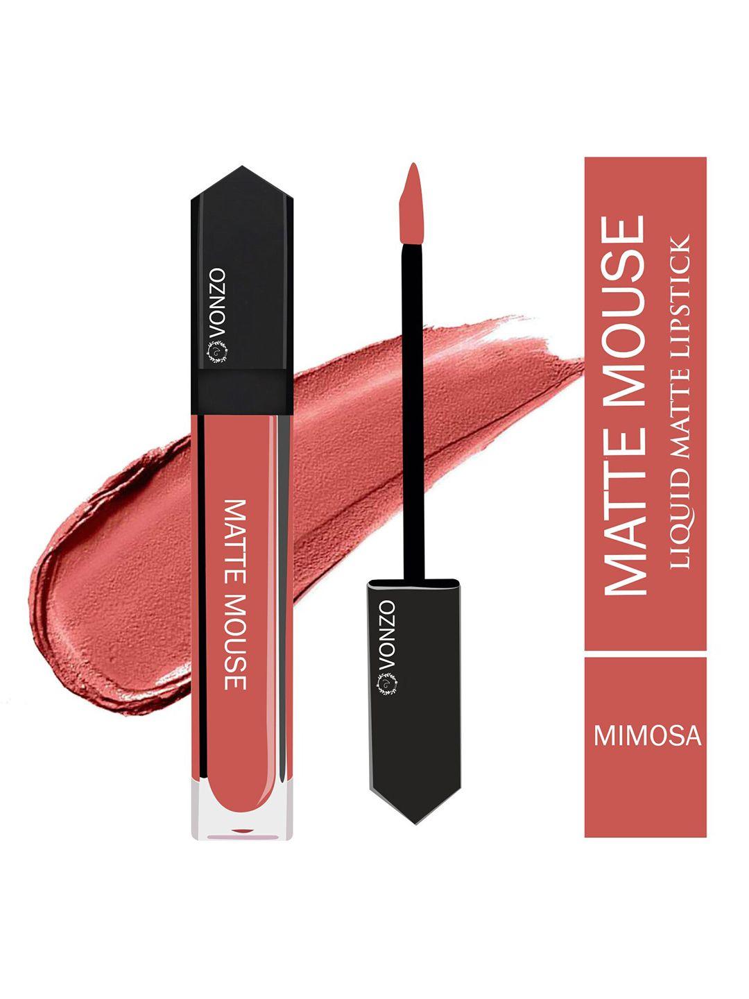 vonzo matte mousse long-lasting liquid lipstick 6 ml - mimosa