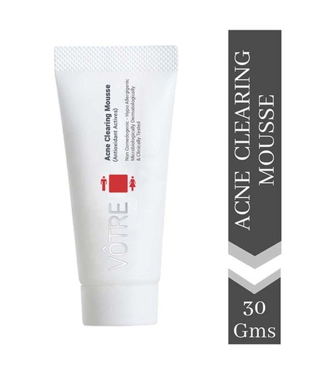 votre acne clearing mousse (antioxidant actives ) - 30 gm