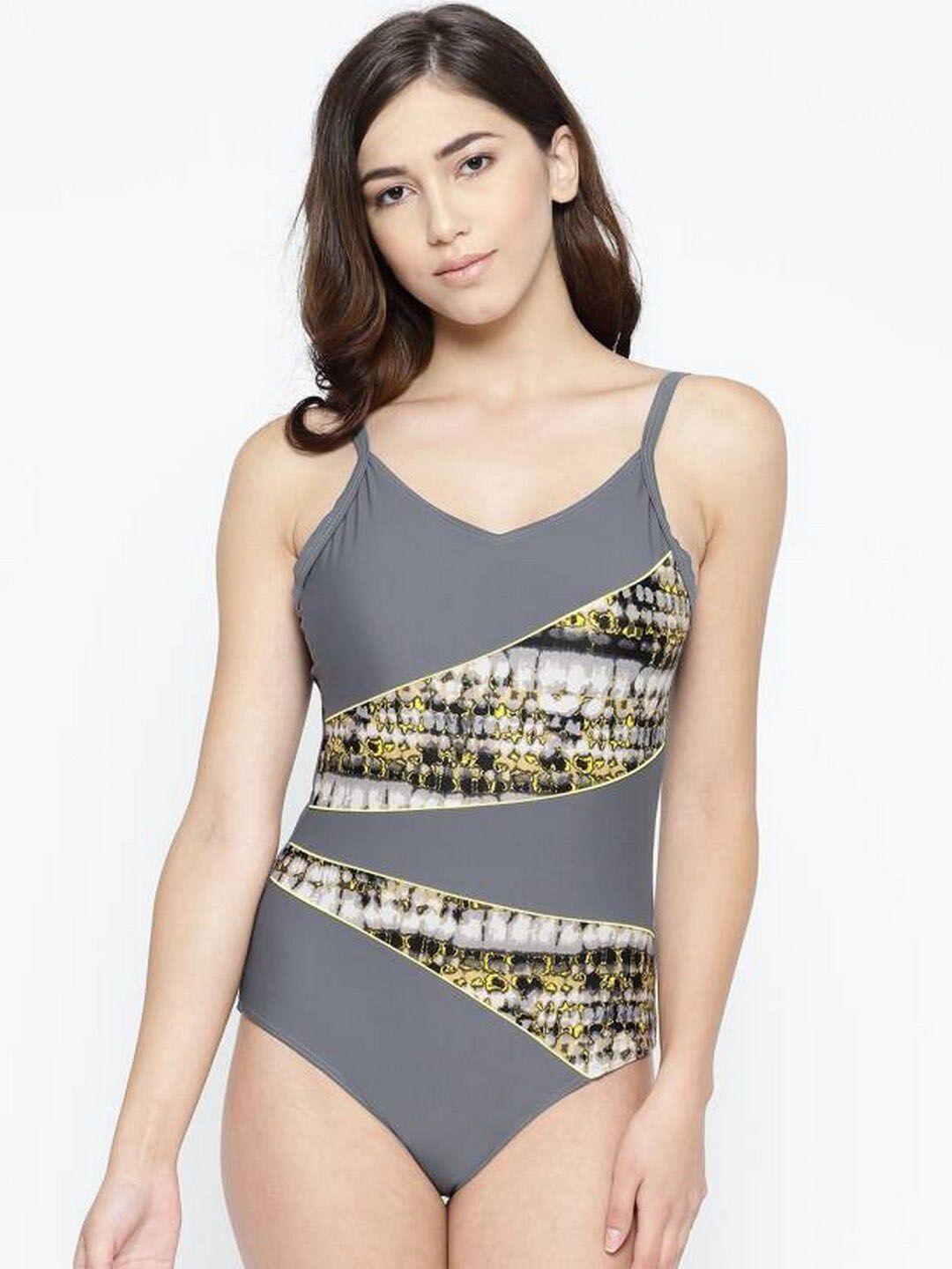 voxati abstract printed bodysuit