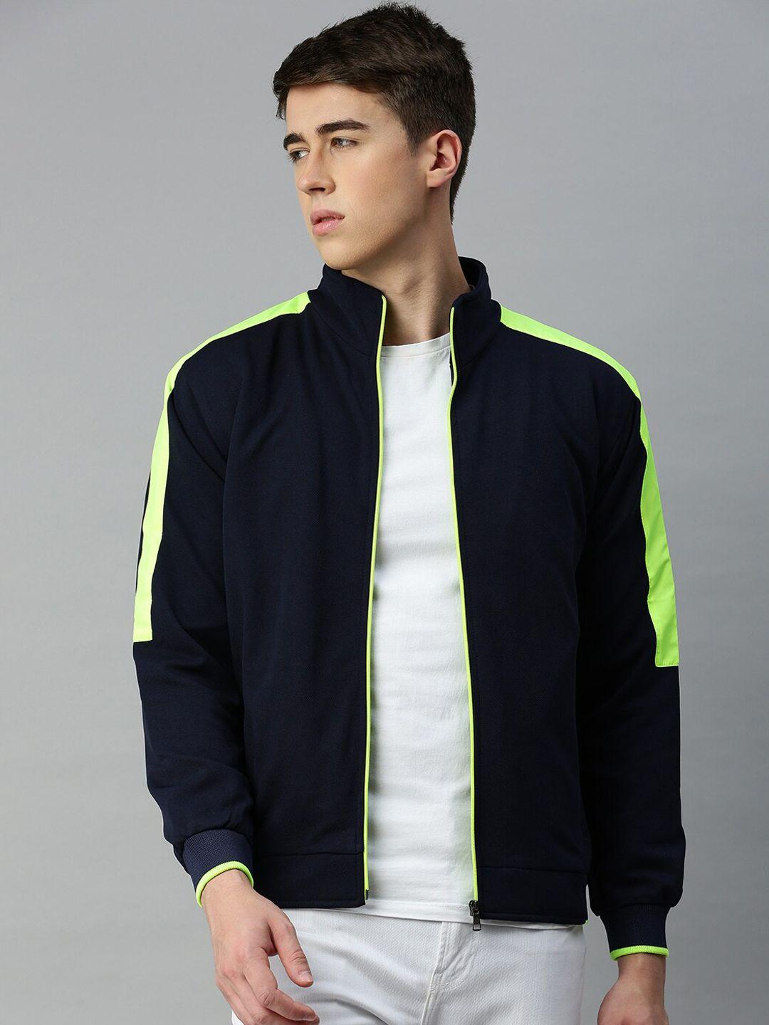 voxati mock collar bomber jacket