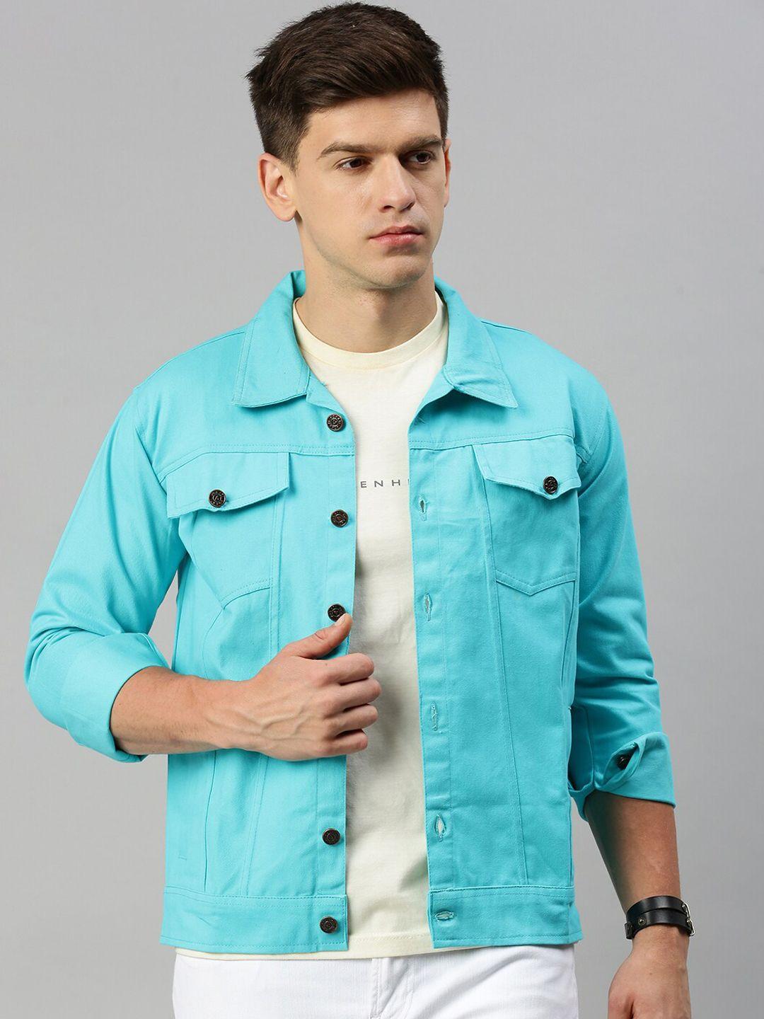 voxati spread collar denim jacket