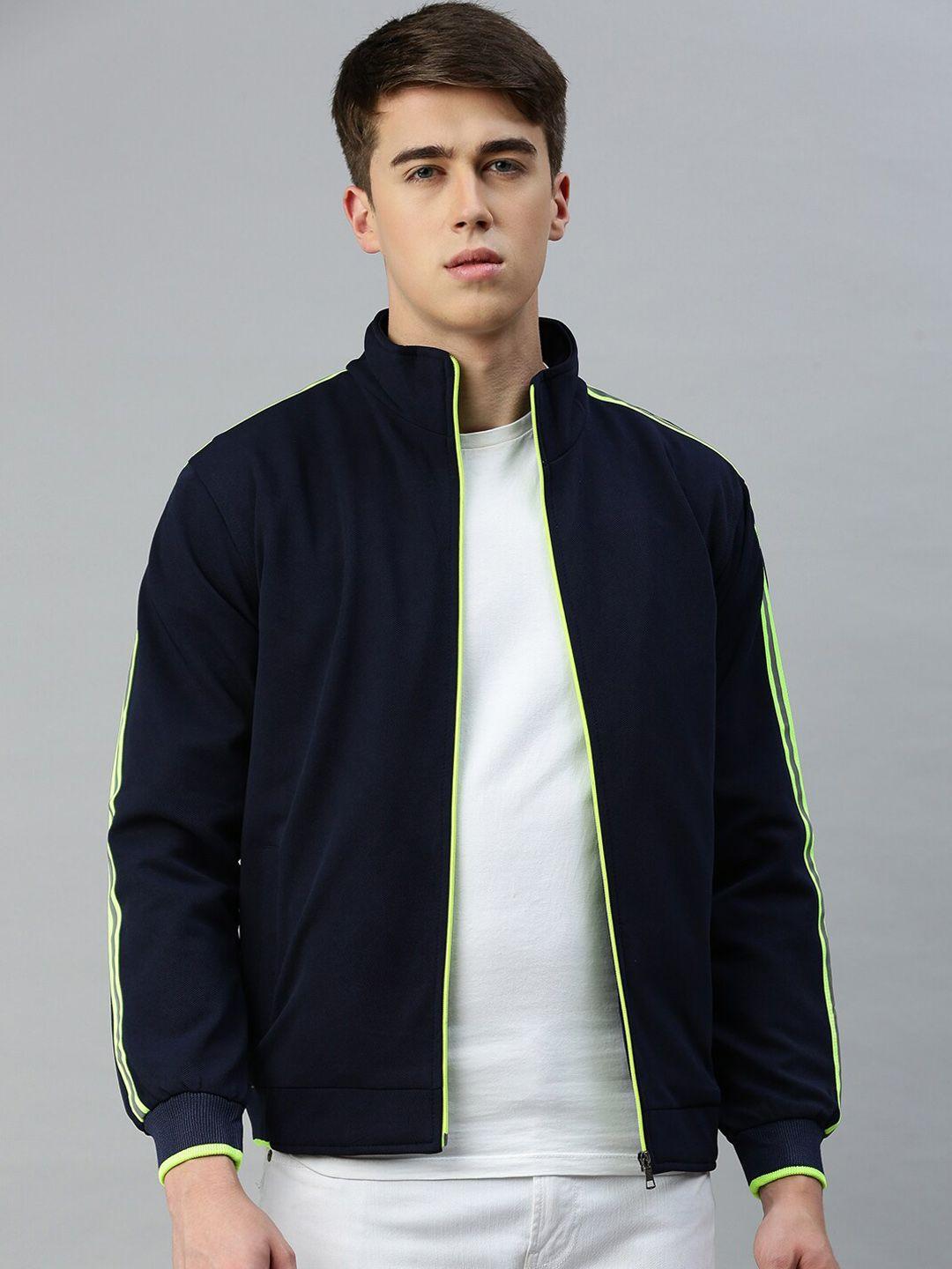 voxati stand collar bomber jacket