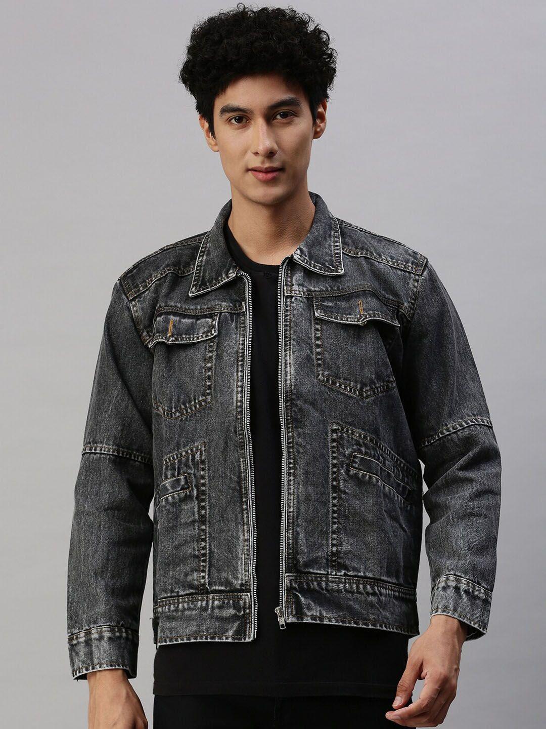 voxati washed denim jacket