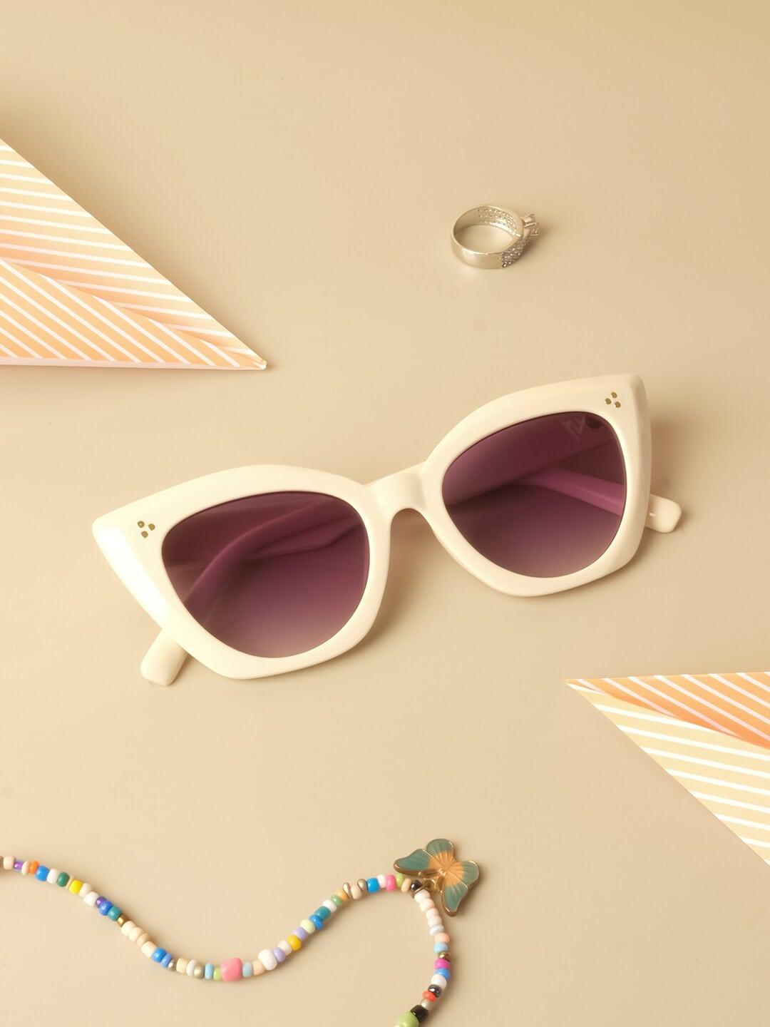 voyage women cateye uv protected lens sunglasses
