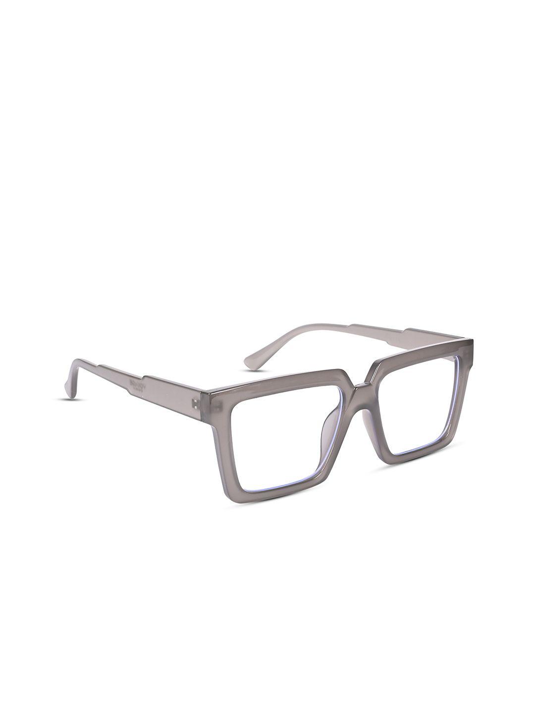 voyage unisex grey full rim wayfarer frames