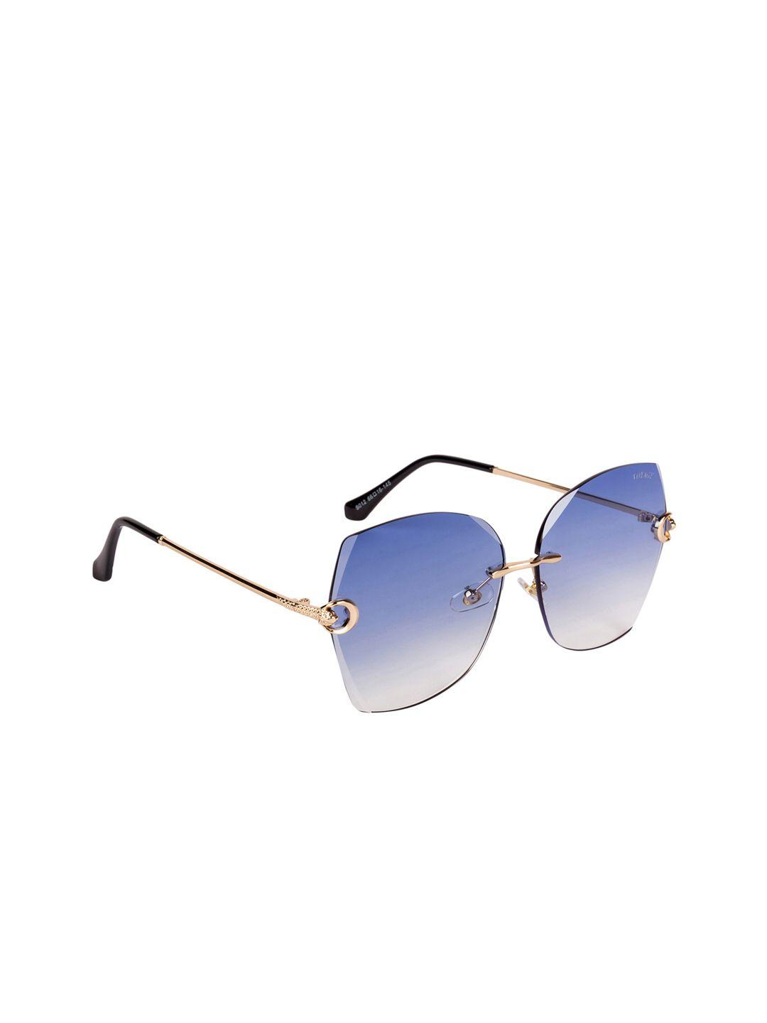 voyage women blue square sunglasses s012mg2880