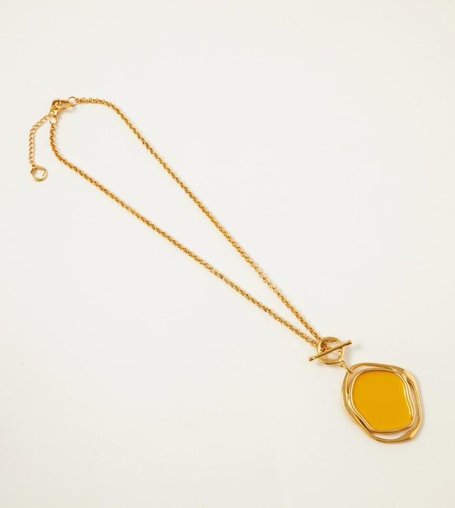 voyce jewellery sunrise yellowriva bali necklace
