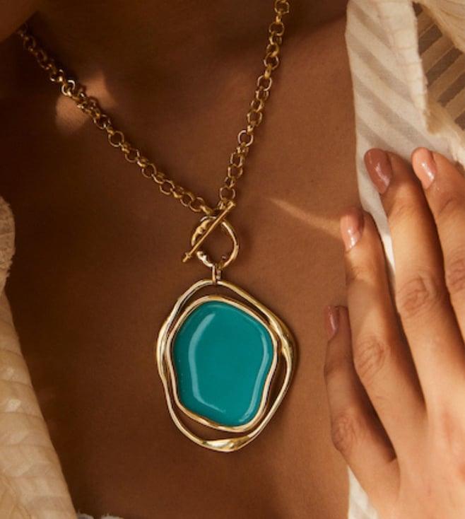 voyce jewellery tropical aquariva bali necklace