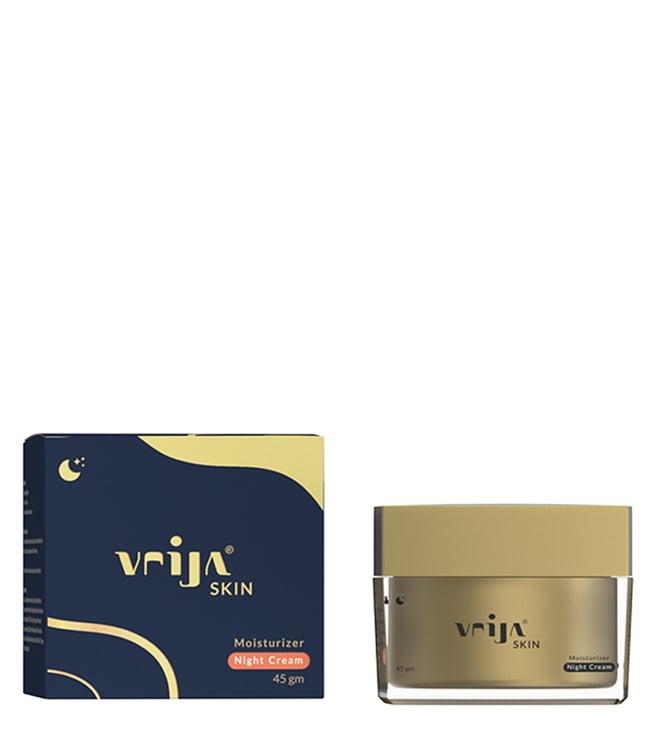 vrija moisturizer night cream for men women - 45 gm