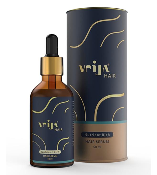 vrija nutrient rich hair serum for men & women - 50 ml