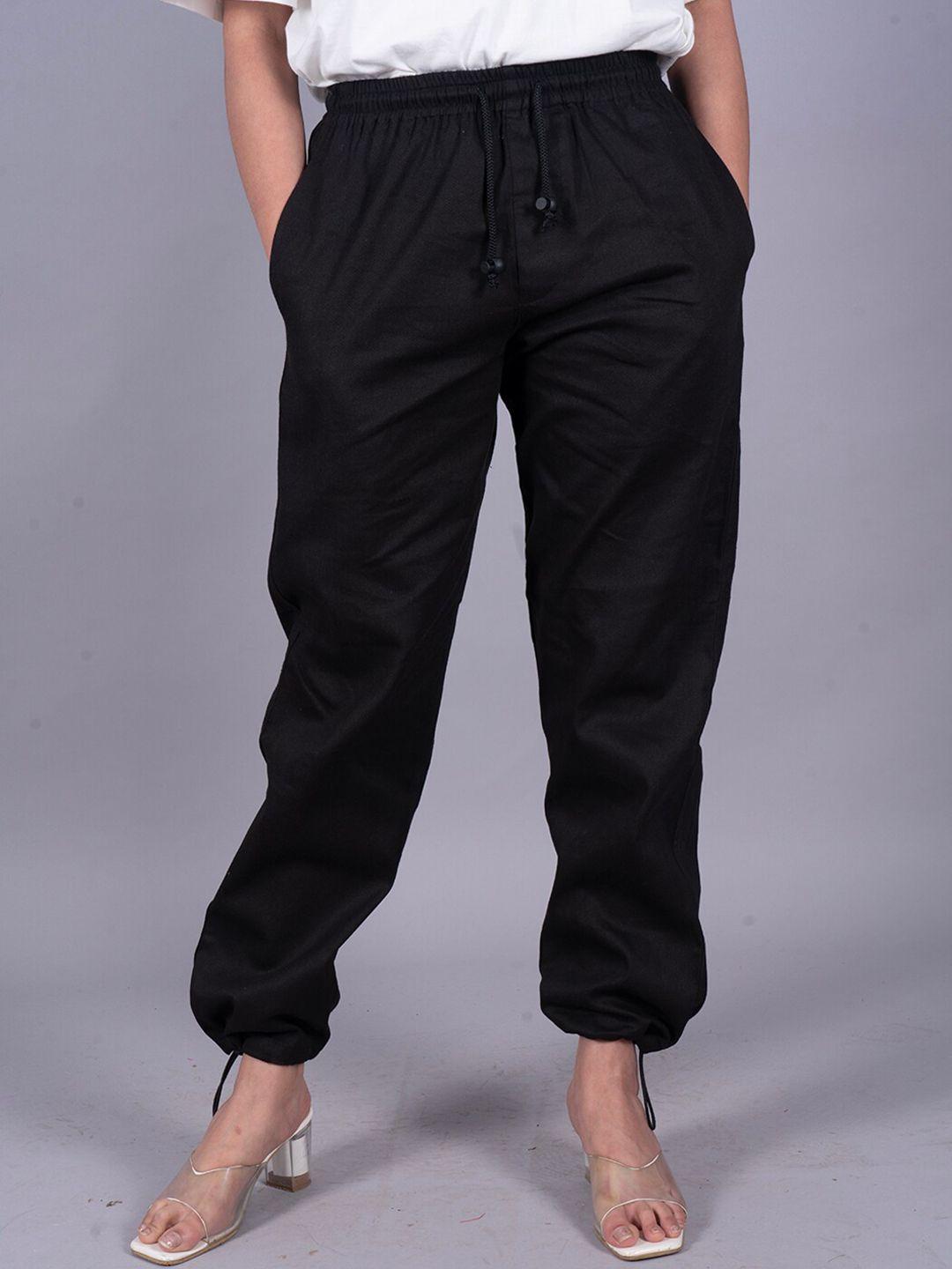 vyve women loose fit cotton trousers