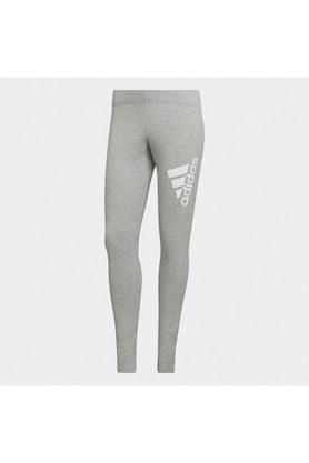 w fi bos printed cotton women's casual wear tights - grey